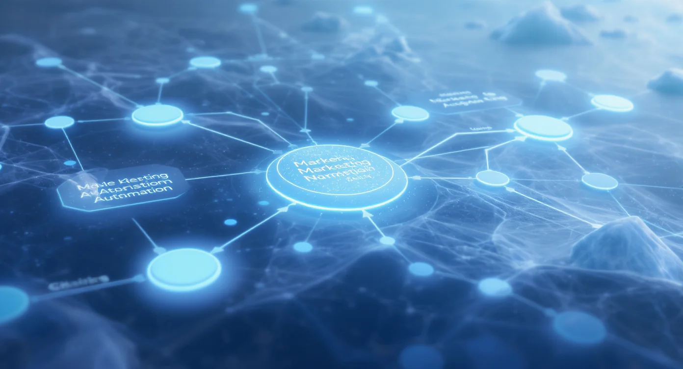 Marketing automation workflow visualization